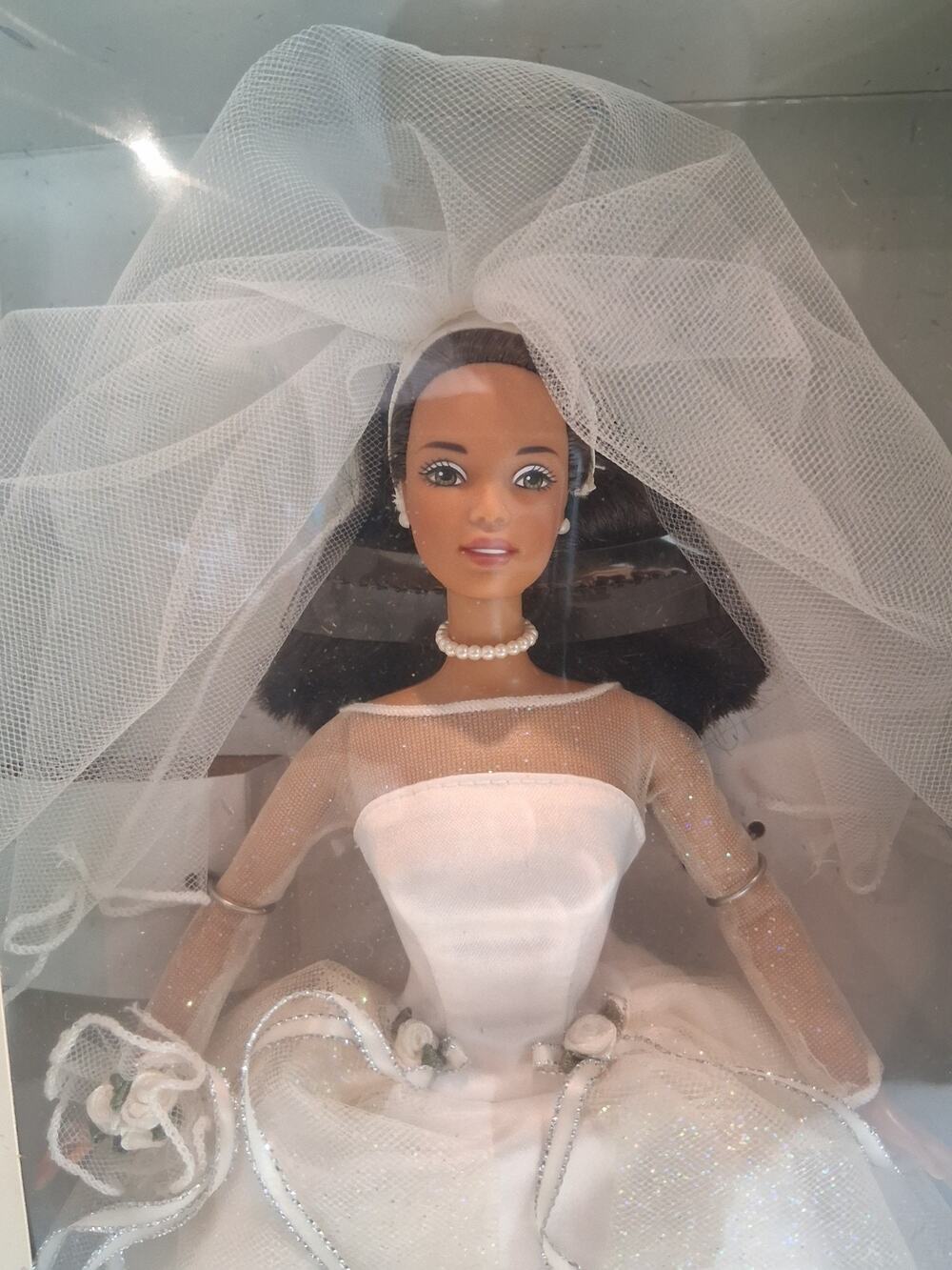 Vintage 1999 Blushing Bride Barbie Doll African American Mattel #26075 NIB NRFB